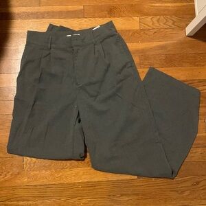 Abercrombie Grey Wide-leg trouser